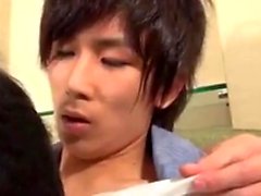 Japanese Twink Yuma Gets Blowjob