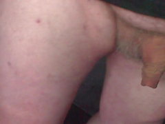 Foreskin with small cumshot