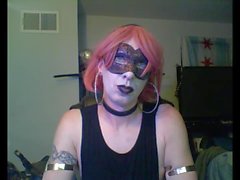 Hot Dancing Goth CD Cam Show (part 1 of 2)