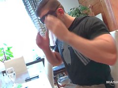 Maskurbate Masked Hairy Male Showing Off