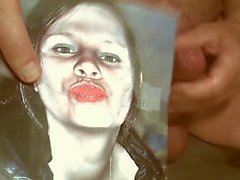 Tribute for ORALBITCH - facial cum on her lips