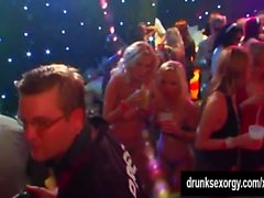 Bisexual pornstar babes fuck in a club