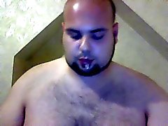 chub fat guy cum eating for djcock xx