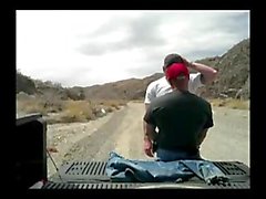 rednecks suck and fuck on a truck