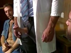 Gay Doctor Having Sex With Two Horny Men