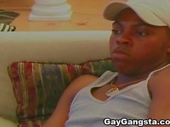 Black Gay on Intense Anal Penetration